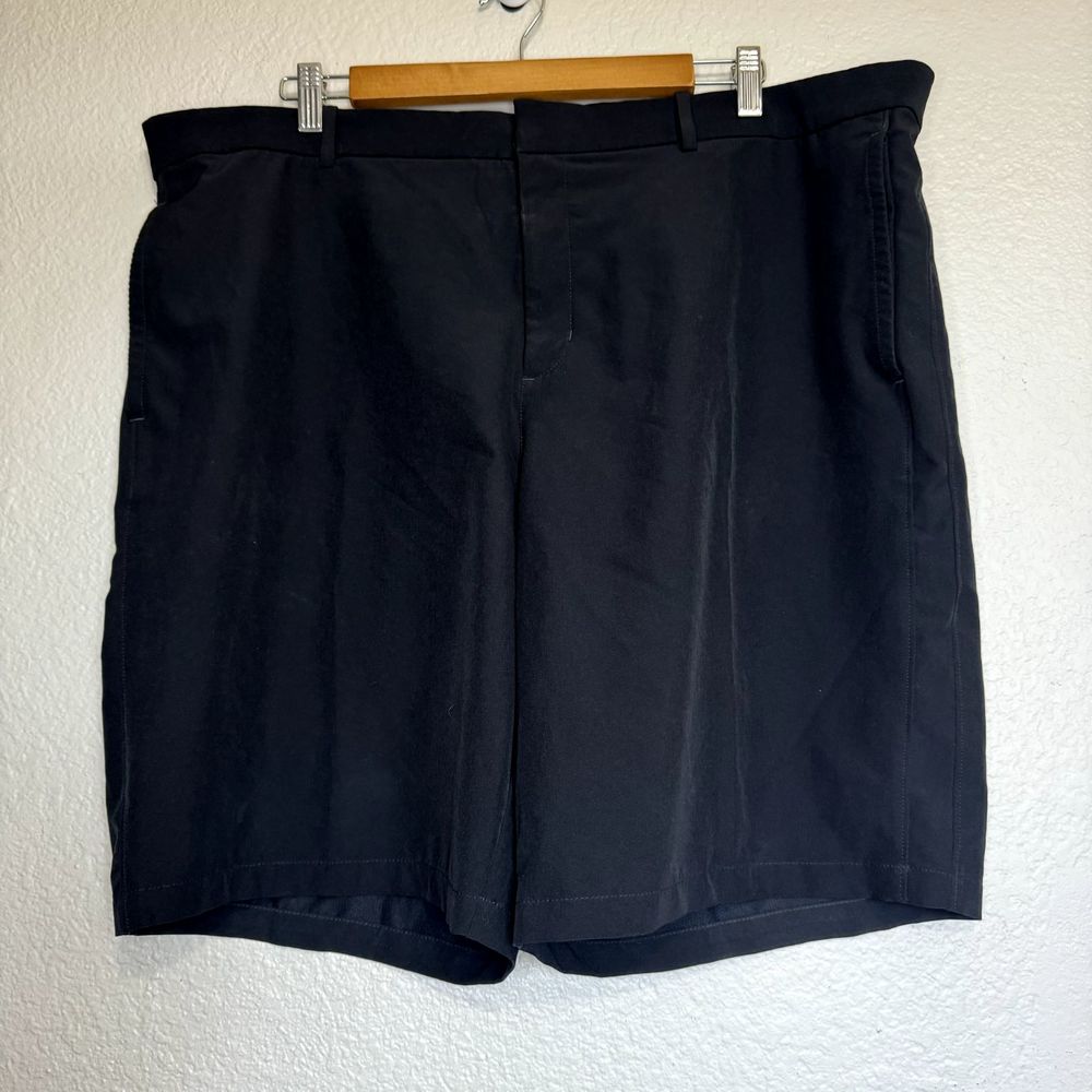 Nike Shorts Men 42 Black Golf Dri Fit Active Classic Chino Outdoor Travel